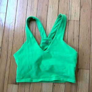 ALO Yoga crop top / bra - size small